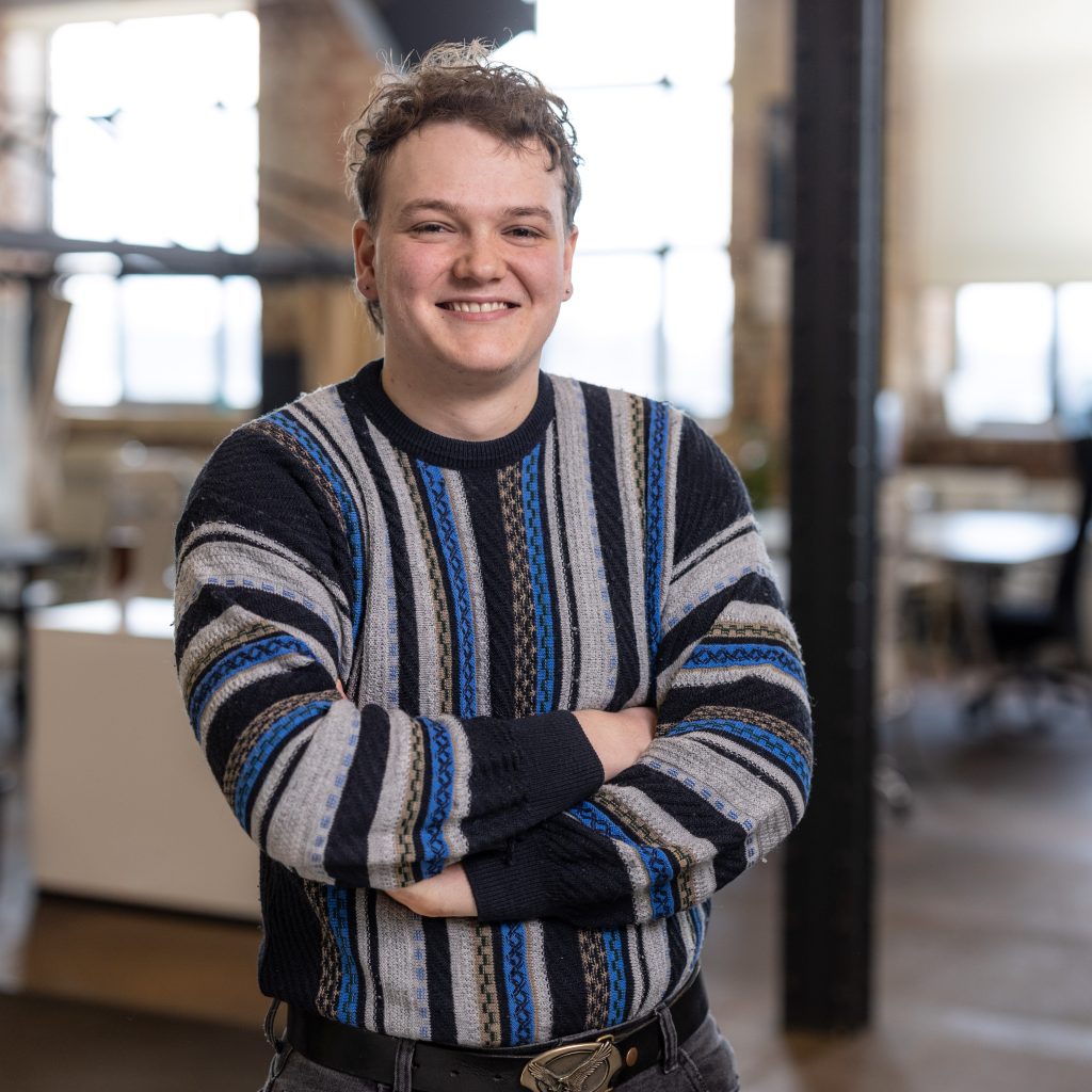 Mitarbeiter Ferdinand bei der Salvvy