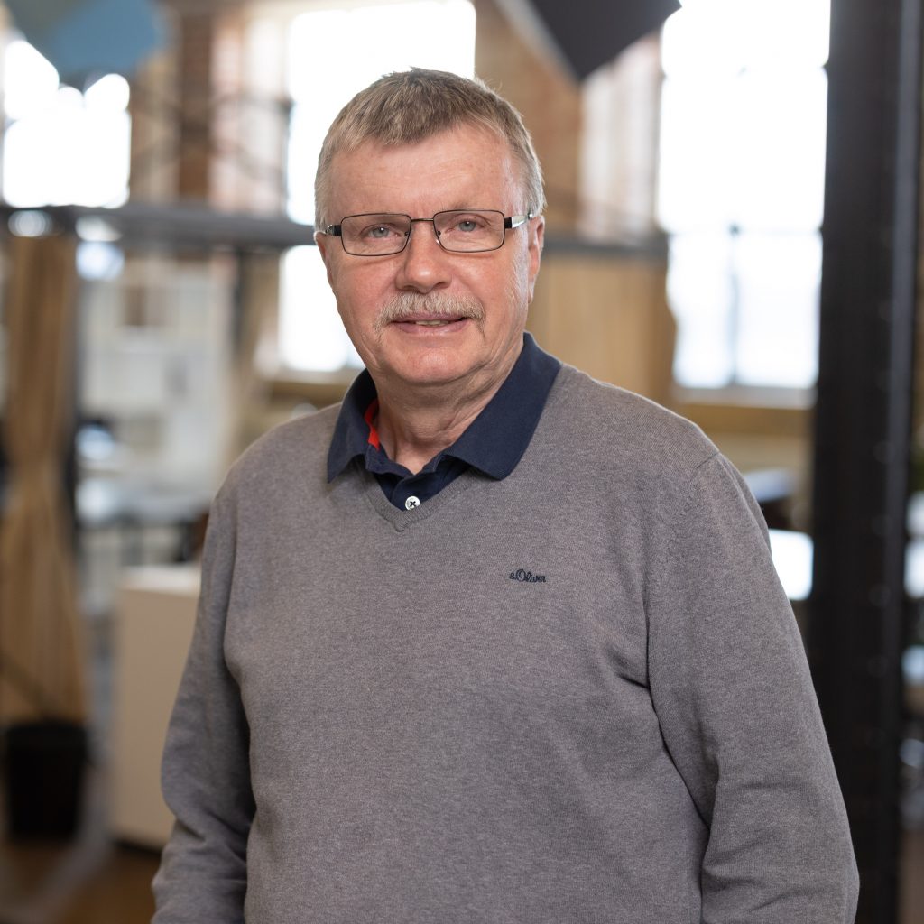 Mitarbeiter Sieghard bei der Salvvy